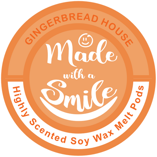 Gingerbread House Soy Wax Melt Pod | Madewithasmile | UK
