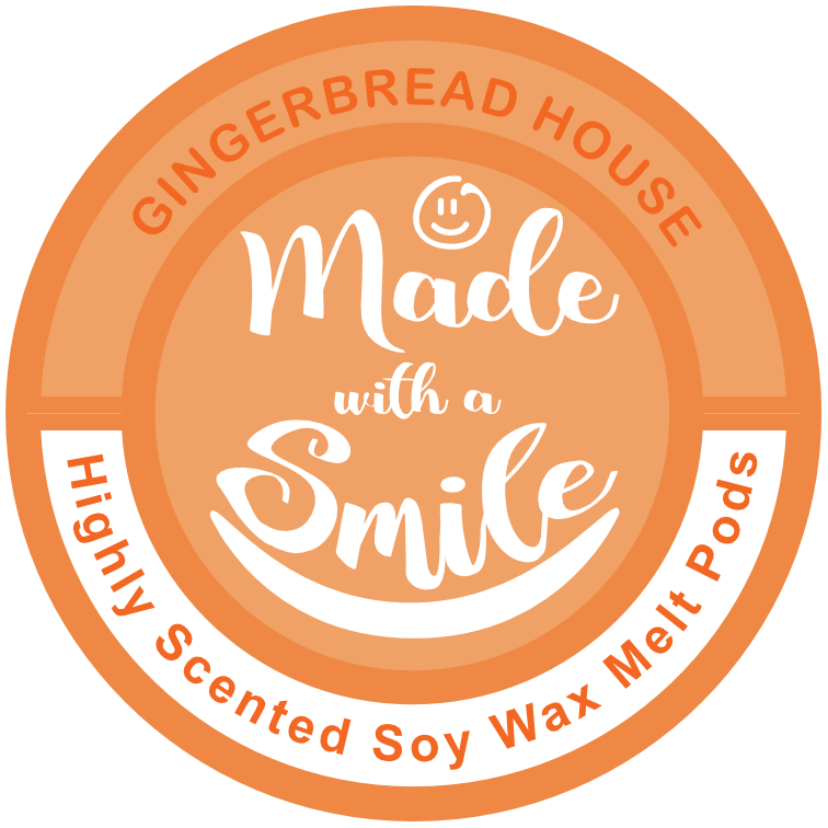 Gingerbread House Soy Wax Melt Pod | Madewithasmile | UK