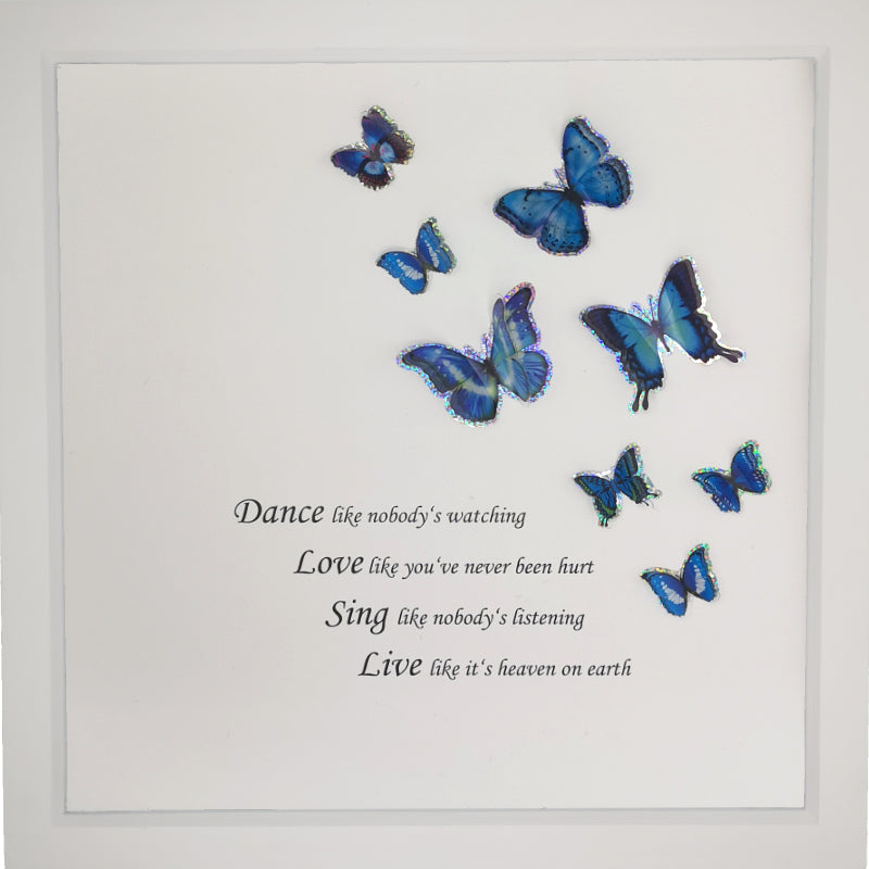 Dance Like Nobody's Watching... Large Boxed Frame | MadeWithASmile