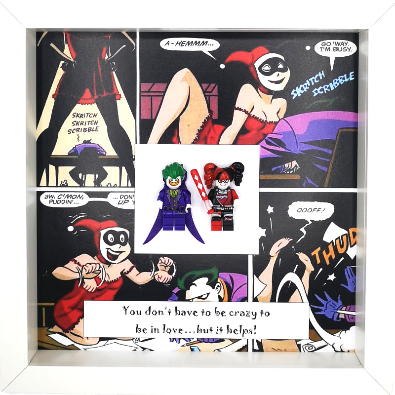 The Joker & Harlequin Superheroes Minifigures DC Comics | MadeWithaSmile
