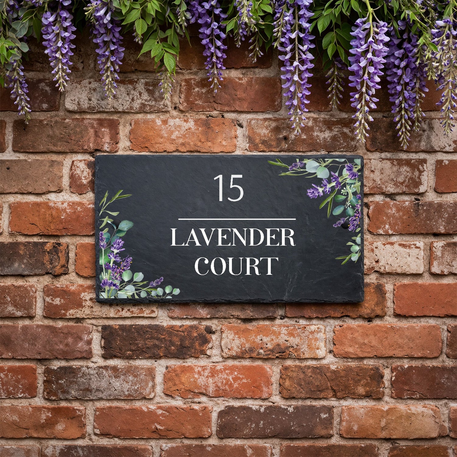Personalised Slate House Signs & Name Plaques