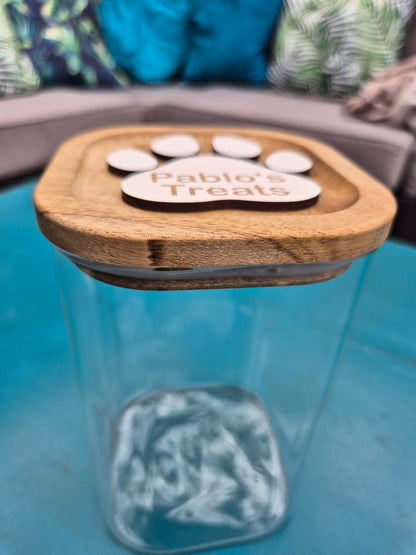 Personalised Pet Treat Jar