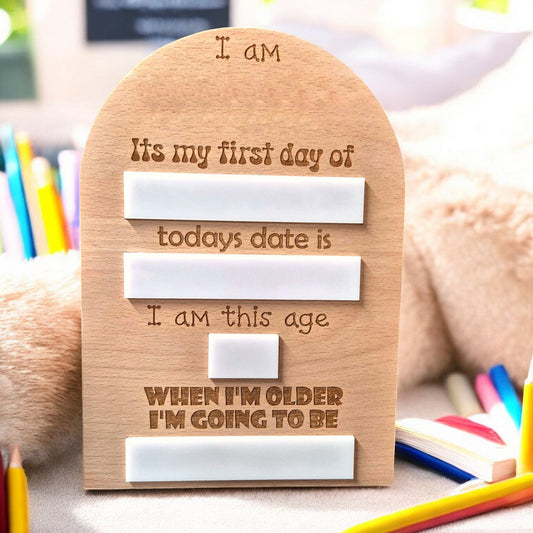 Personalised Milestone Memory Board