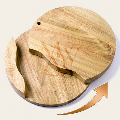 bottom of cheeseboard that swivels 