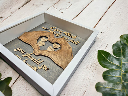 Hands Full Personalised Frame