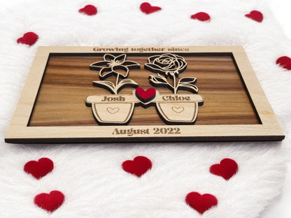 Personalised Birth Month Frame