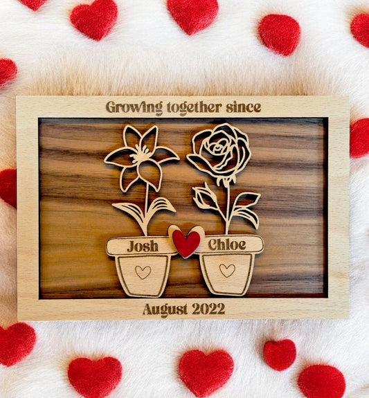 Personalised Birth Month Frame