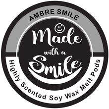 Load image into Gallery viewer, Ambre Smile Soy Wax Melt Pod | Madewithasmile | UK
