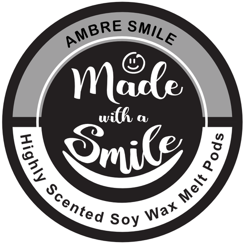Ambre Smile Soy Wax Melt Pod | Madewithasmile | UK