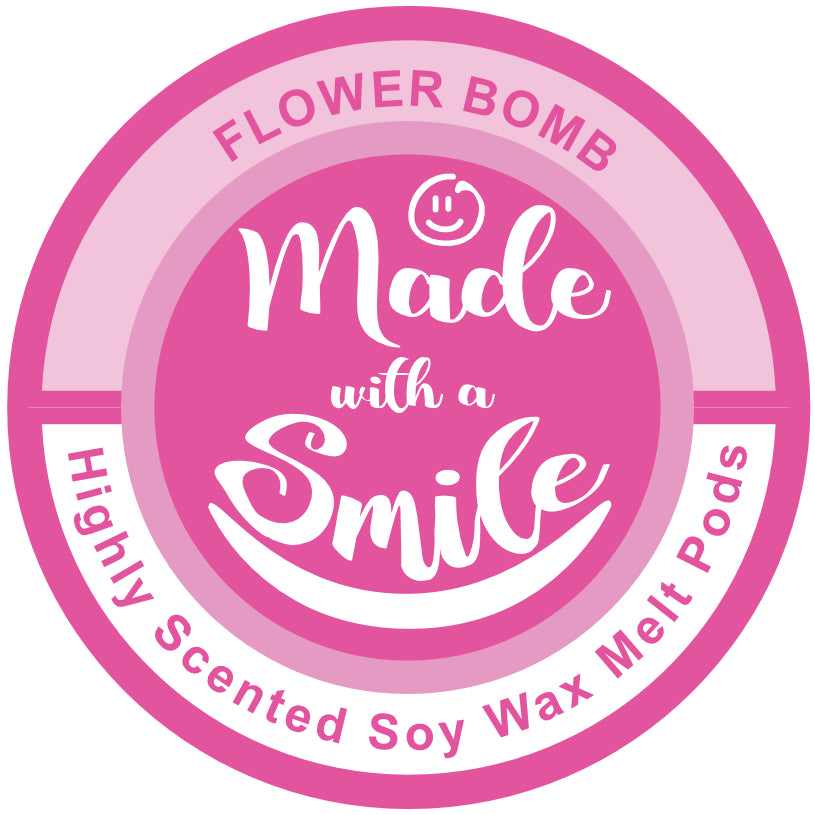 Flower Bomb Soy Wax Melt Pod | MadeWithaSmile | UK