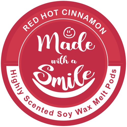 Red Hot Cinnamon Soy Wax Melt Pod | Madewithasmile | UK