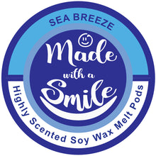 Load image into Gallery viewer, Sea Breeze Soy Wax Melt Pod | MadeWithaSmile | UK
