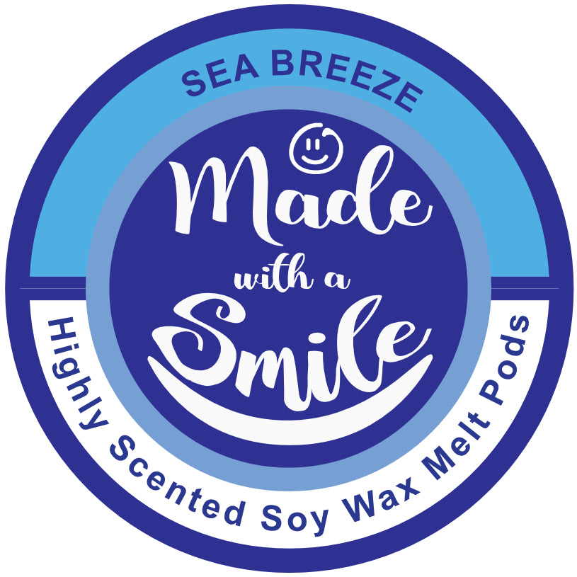 Sea Breeze Soy Wax Melt Pod | MadeWithaSmile | UK