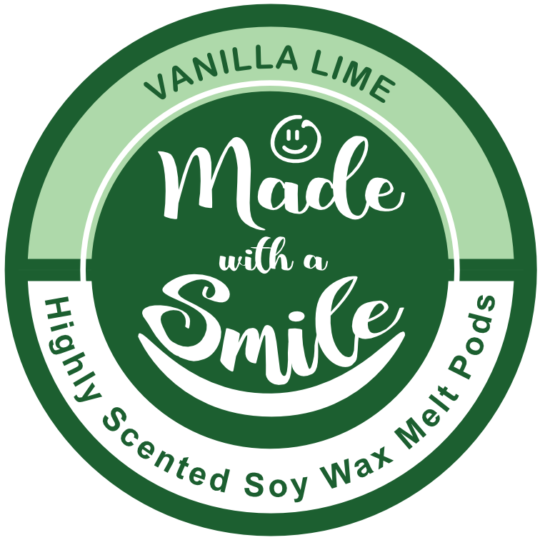 Vanilla Lime Soy Wax Melt Pod | MadeWIthaSmile | UK