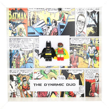 Load image into Gallery viewer, Batman &amp; Robin Dynamic Duo DC Comics Boxed Frame | MadeWithaSmile

