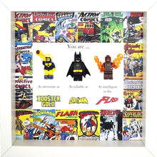 Load image into Gallery viewer, Booster Gold, Batman &amp; The Flash Superheroes Minifigures DC Comics | MadeWithaSmile
