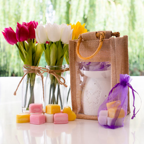 Butterfly Burner Jute Gift Bag - MadeWithaSmile