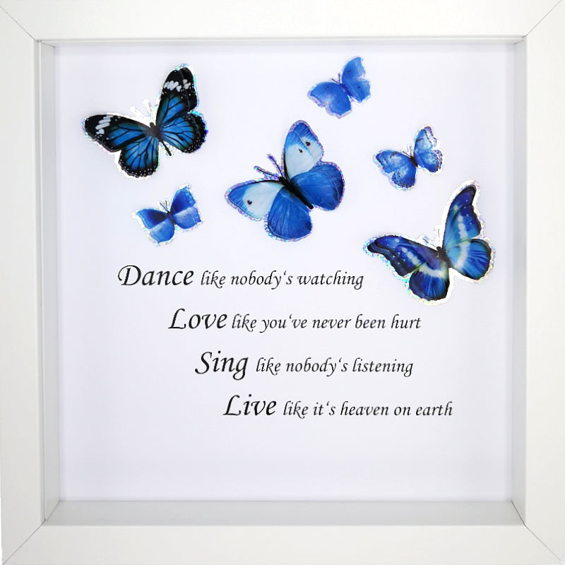 Dance Like Nobody's Watching... Boxed Frame | MadeWithASmile