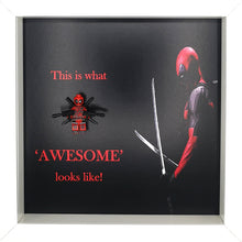 Load image into Gallery viewer, Deadpool Minifigure Marvel Comics Boxed Frame | MadeWithaSmile
