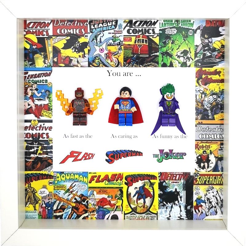 The Flash,  Superman & The Joker Superheroes Minifigures DC Comics | MadeWithaSmile