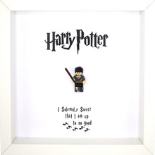 Load image into Gallery viewer, Harry Potter Lego Inspired Box Framed Picture | MadeWithaSmile
