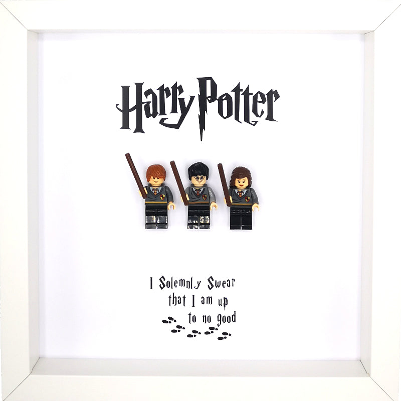 Harry Potter Lego Inspired Boxed Frame Picture | MadeWithaSmile