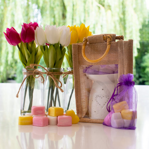 Heart Burner Jute Gift Bag - MadeWithaSmile