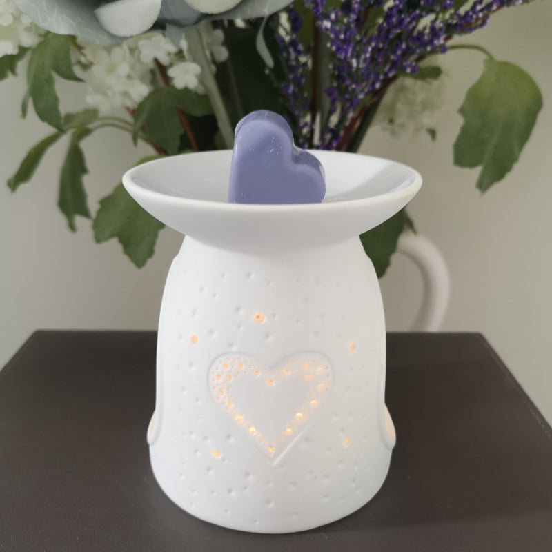 Heart Wax Melt Burner - MadeWithaSmile