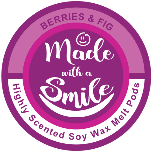 Berries & Fig Soy Wax Melt Pod | MadeWithaSmile | UK