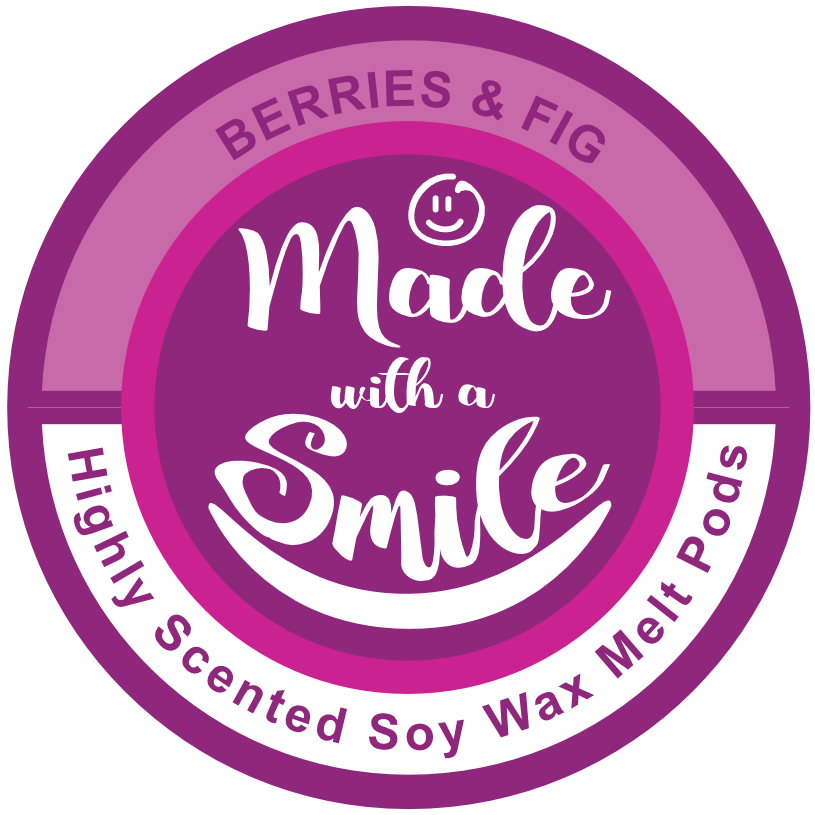 Berries & Fig Soy Wax Melt Pod | MadeWithaSmile | UK