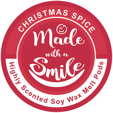 Load image into Gallery viewer, Christmas Spice Soy Wax Melt Pod | MadeWithaSmile | UK
