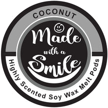 Load image into Gallery viewer, Coconut Soy Wax Melt Pod | MadeWithaSmile | UK
