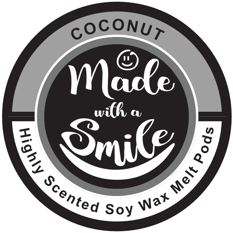 Coconut Soy Wax Melt Pod | MadeWithaSmile | UK