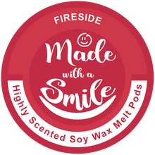 Load image into Gallery viewer, Fireside Soy Wax Melt Pod | MadeWithaSmile | UK
