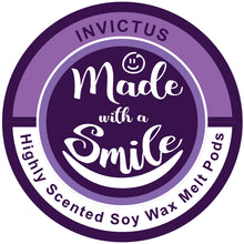 Load image into Gallery viewer, Invictus Soy Wax Melt Pod | MadeWithaSmile | UK
