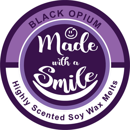 Black Opium Soy Wax Melt Pod | MadeWithaSmile | UK