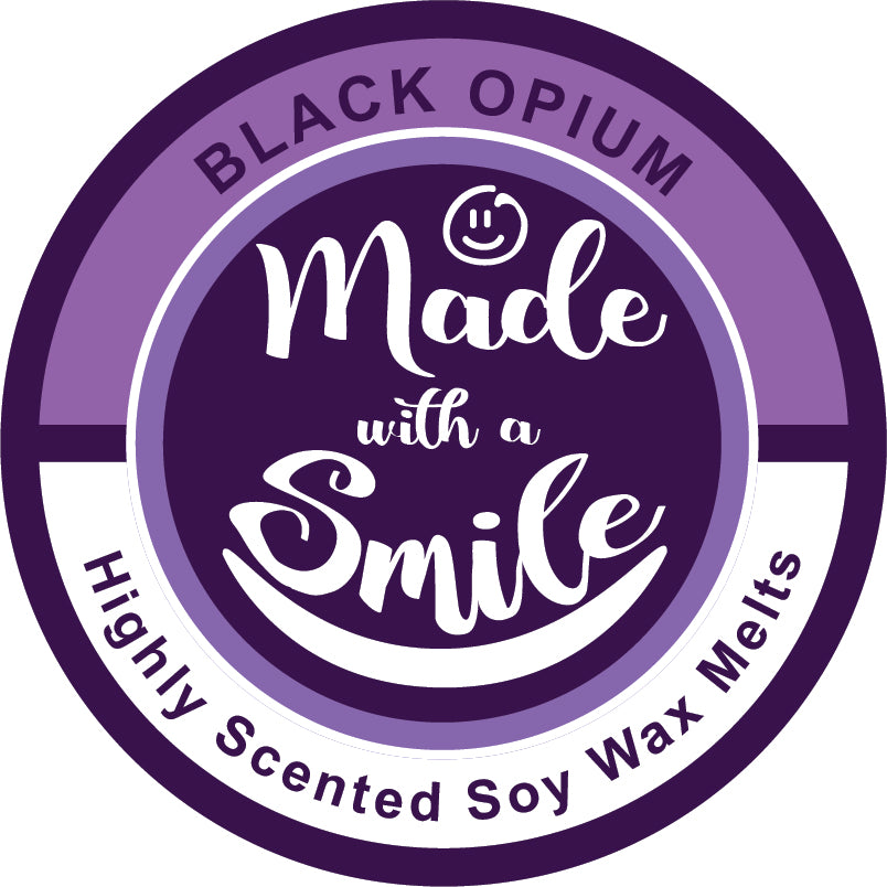 Black Opium Soy Wax Melt Pod | MadeWithaSmile | UK