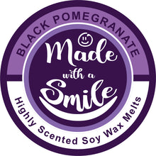 Load image into Gallery viewer, Black Pomegranate Soy Wax Melt Pod | MadeWithaSmile | UK
