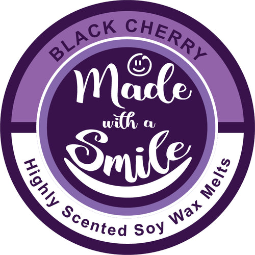 Black Cherry Soy Wax Melt Pod | MadeWithaSmile | UK