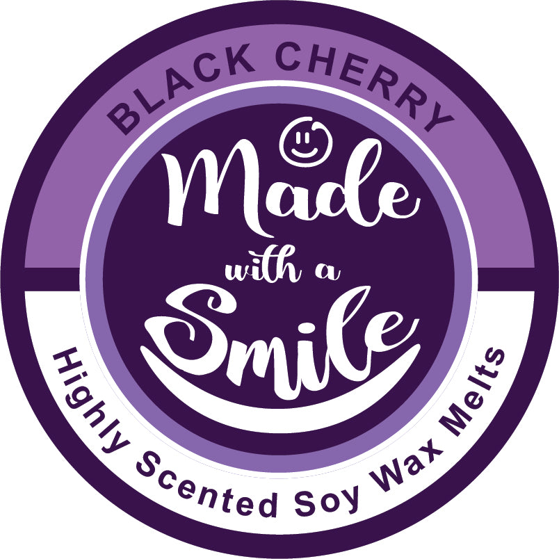 Black Cherry Soy Wax Melt Pod | MadeWithaSmile | UK