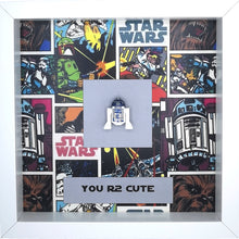 Load image into Gallery viewer, R2D2 Minifigure Star Wars Boxed Frame | MadeWithaSmile
