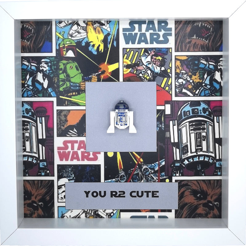 R2D2 Minifigure Star Wars Boxed Frame | MadeWithaSmile